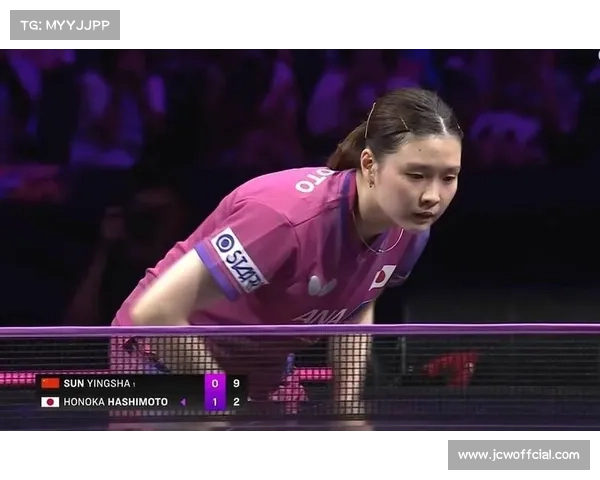 孙颖莎对阵桥本帆乃香削球战术，旋转速度达每秒135转